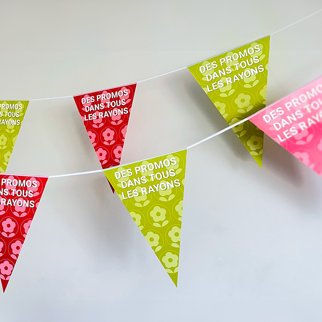 Guirlande 5 mètres papier M1 à personnalisée – Image 4
