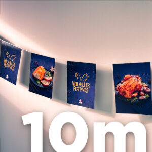 Guirlandes papier M1 longueur 10 mètres