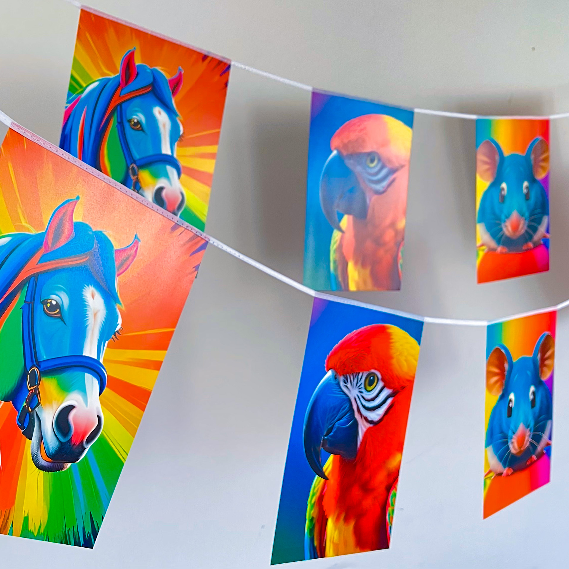 Guirlande Papier Synthétique