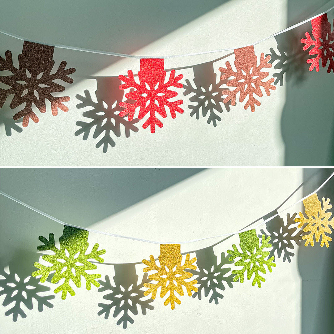 Guirlande Papier Flocons